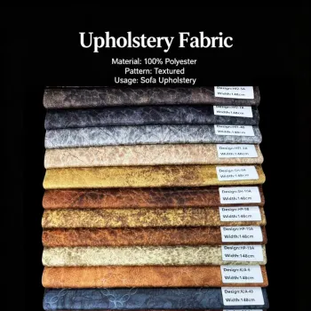 Home Decor Waterproof Velvet Fabric For Sofa And Chair Cover