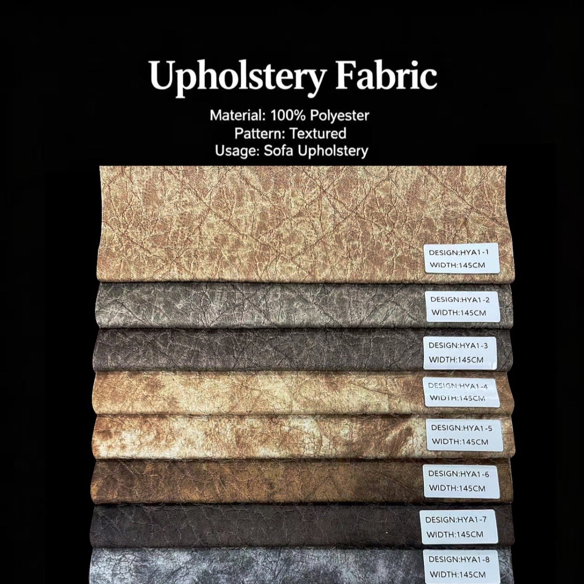 Eco Friendly 100 Polyester Knitted Upholstery Velvet Fabric