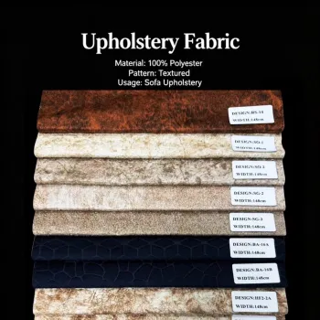 African Market Popular Knitted Velvet Sofa Upholstery Fabric