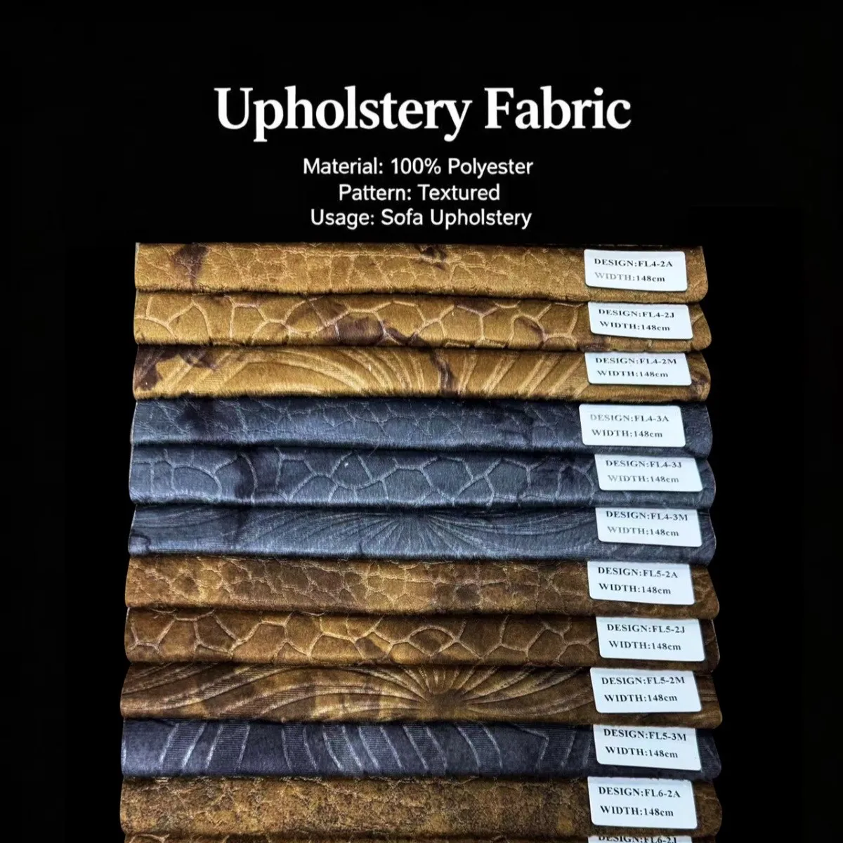 Jacquard Pattern Warp Knitted Velvet Furniture Upholstery Fabric