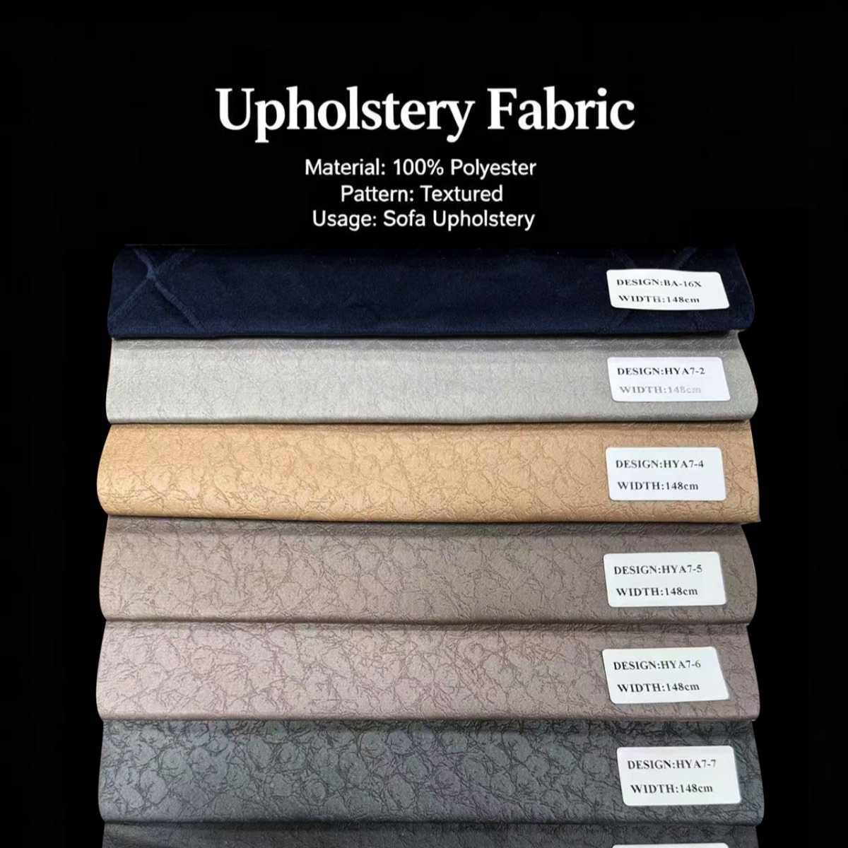 Luxury Plain Holland Velvet Fabric For Sofa Furniture Decor